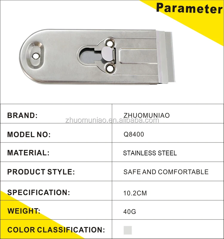 Stainless Steel Scraper Cleaning Knife Mental Tools