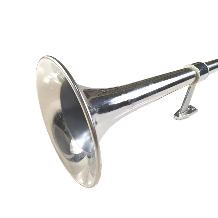 110-120dB Customized Car Boat Train Air Horn Single Loud Sound Trumpet Electric Horn Marine Truck Car Air Pressure Horn12v