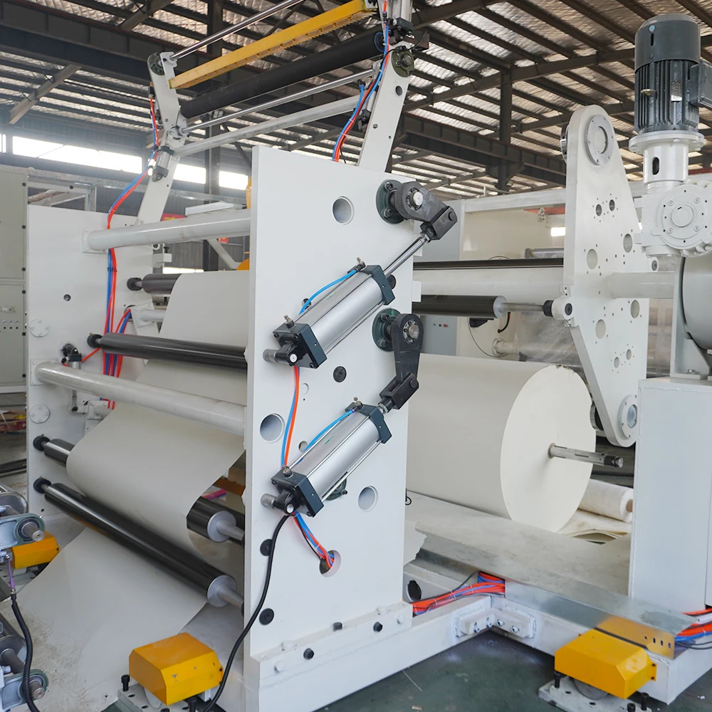 PLA laminating coating extrusion machine food package laminating machine pe pp coating machine line