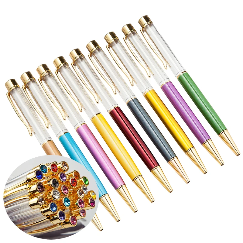 DIY Алмазная пустая трубчатая ручка, новый продукт, подарок, рекламная шариковая ручка