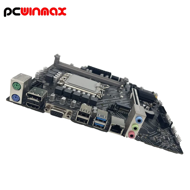 PCWINMAX OEM H610 LGA1700 GDDR4 Micro ATX Mini ITX Gaming 12th Gen Desktop Motherboard H610 Original Chipset