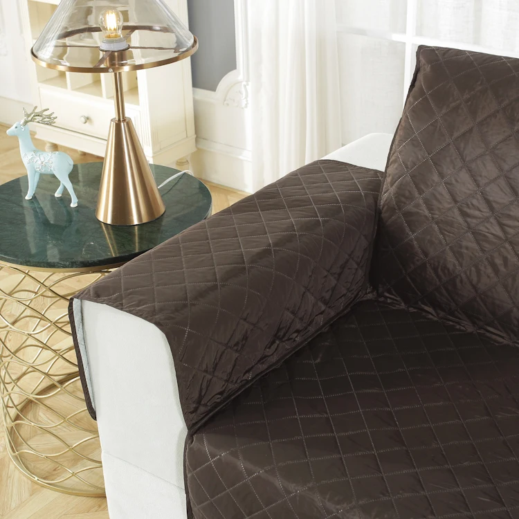 Easy-Going Sofa Slipcover L Shape Pet Sofa Cloth Cover Polyester Plain Dyed Couch Stretch Sofa Covers for Pets