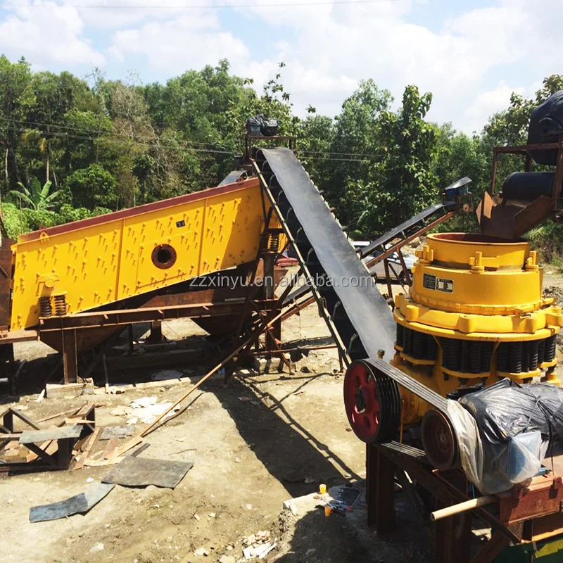PE 400*600 Mobile Crusher Plant Hard Rock Quartz Stone Gold Mine Jaw Crushing Production Line