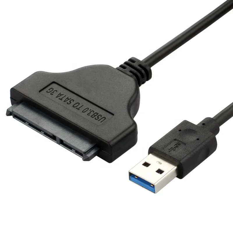 USB 3.0 to SATA 22pin Adapter Cable ASM225CM Chip 5Gbps SATA Cable for 2.5 inch HDD SSD