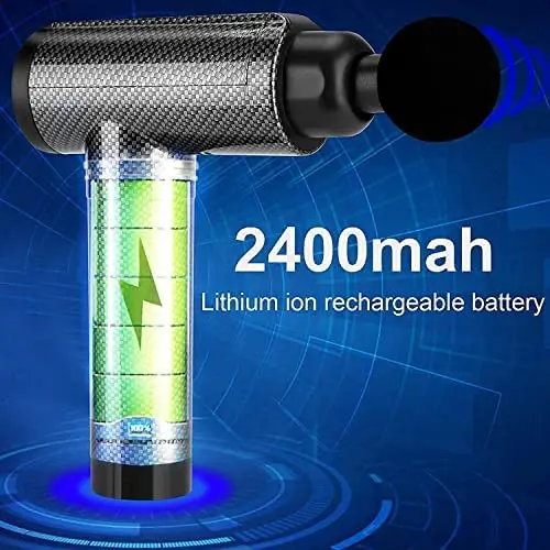 Muscle Therapy Gun for Athletes Deep Tissue Percussion Body Muscle Massager Gun with 30 Adjustable Speeds