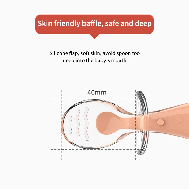 Modern Silicone Spoon Fork Set Short Handle Kid-Style Fruit Tableware Comfortable Soft-Headed Baby Feeding Complementary Spoon