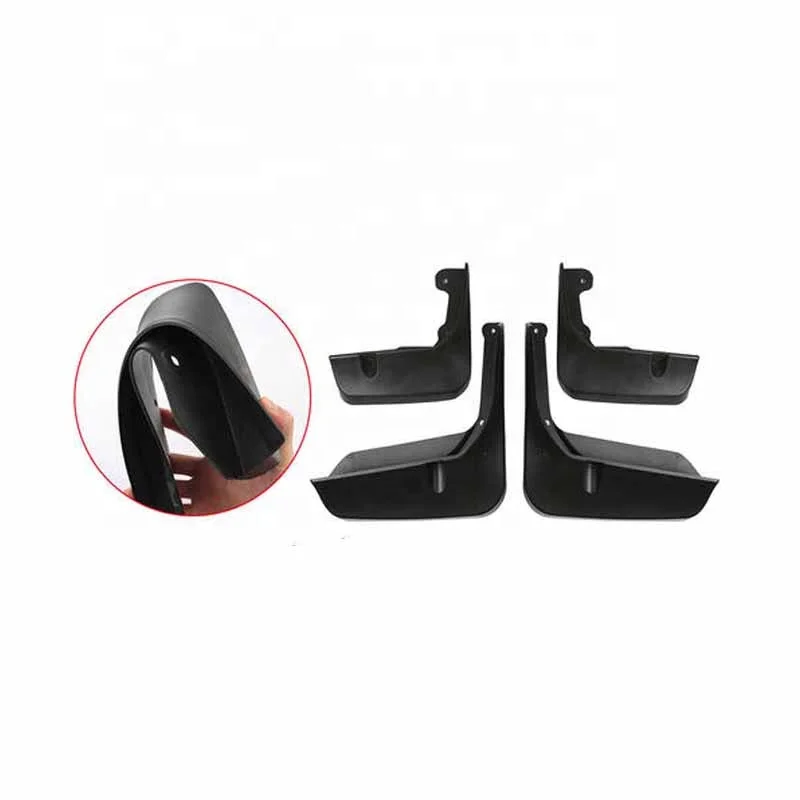 Flexible mud guards plastic mudflaps of car accessories factory direct