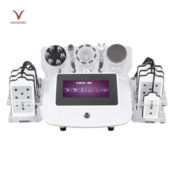 6-в-1 для похудения тела 40K ультразвуковой RF система вакуумной кавитации RF уход за лицом