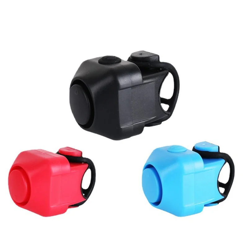 Bicycle Bell Rechargeable Bike Motorcycle Electric Anti-theft Alarm Horn Loud Alarm Ring Road Bicycle Accessories