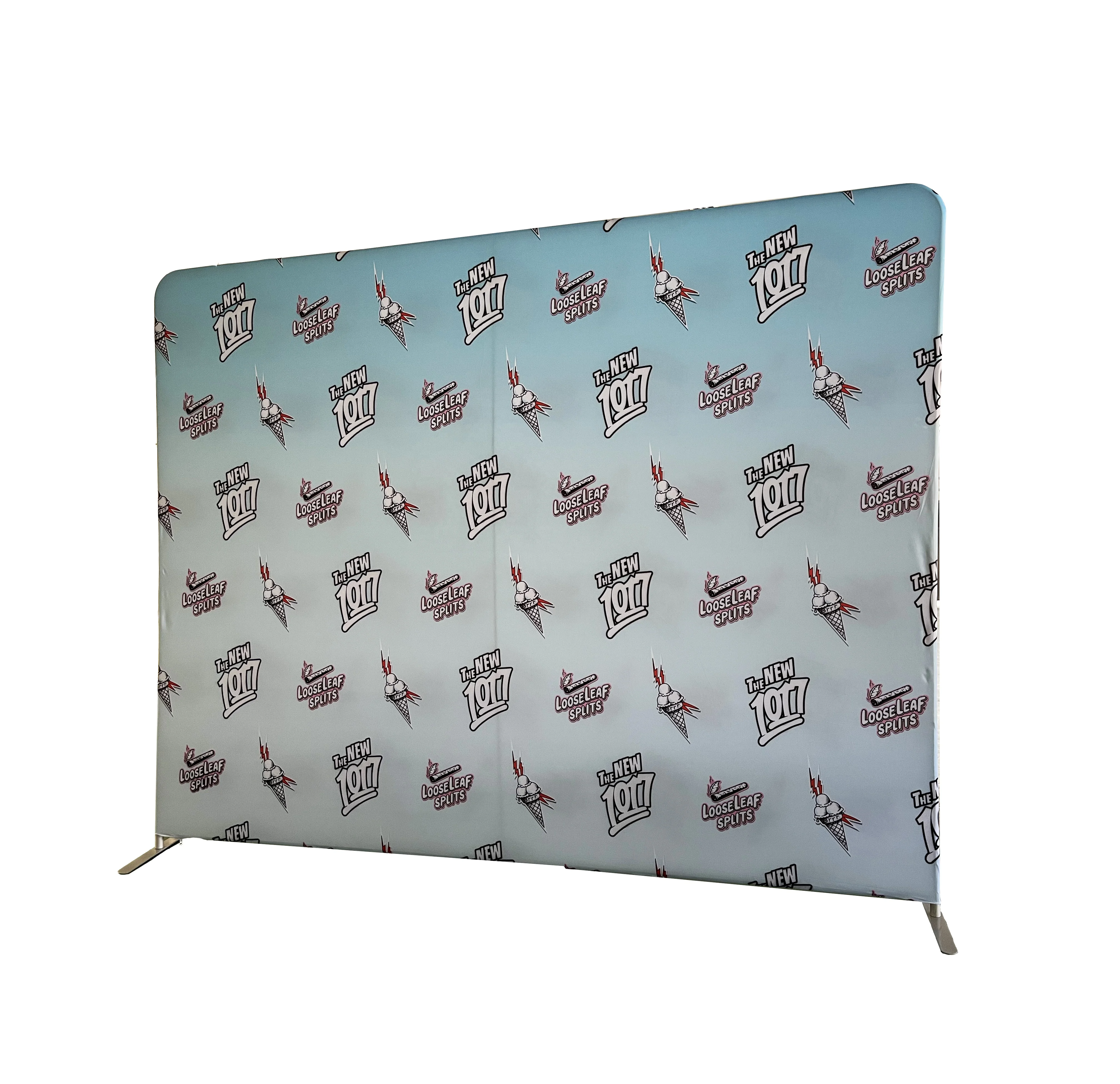Portable Pillow Case Backdrops With Custom Design Pop Up Display Stage Backdrop Photo Booth Custom Backdrop