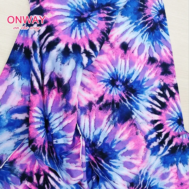 
 Оптовая продажа, популярная современная трикотажная ткань с начесом из полиэстера с цветочным принтом  