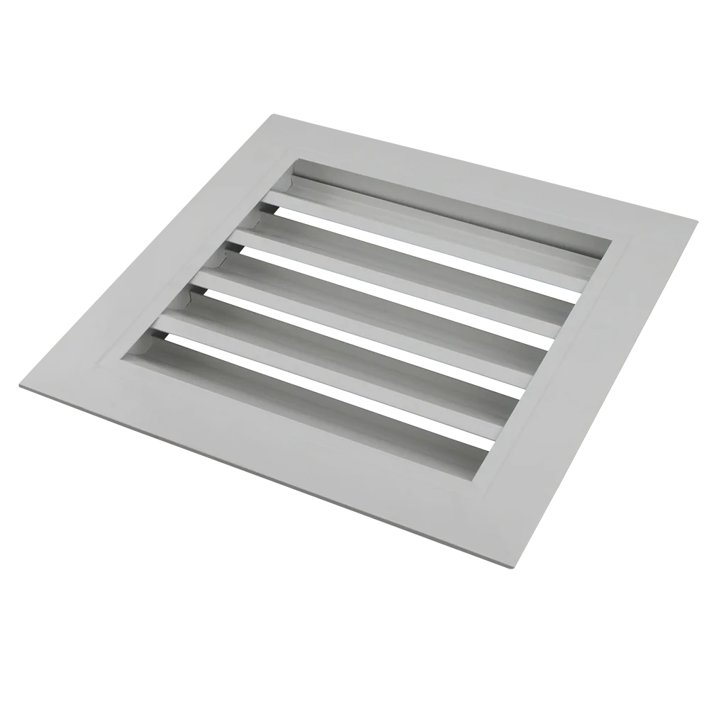 Air conditioning decorative vent grille cover wall aluminum exterior louver