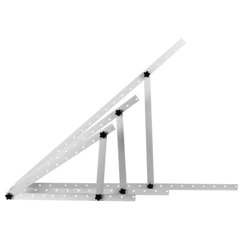 Solar RV foldable portable bracket off-grid system aluminum alloy bracket for components 100w 150w 250w
