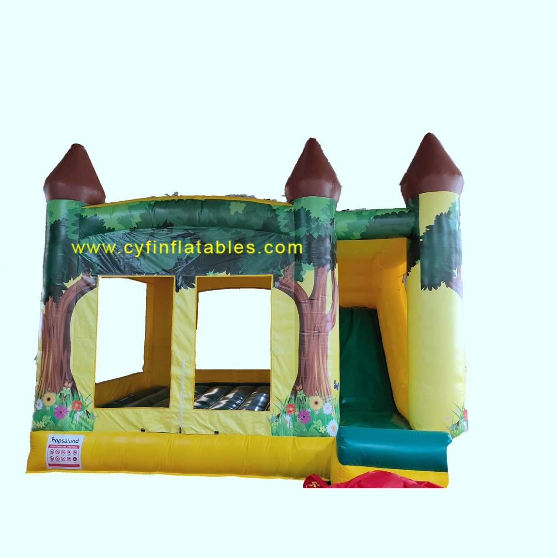 Kids Playground Pink Open Top White Wedding Inflatable Jumping Castle Bounce House Commercial Water Slide Combo
