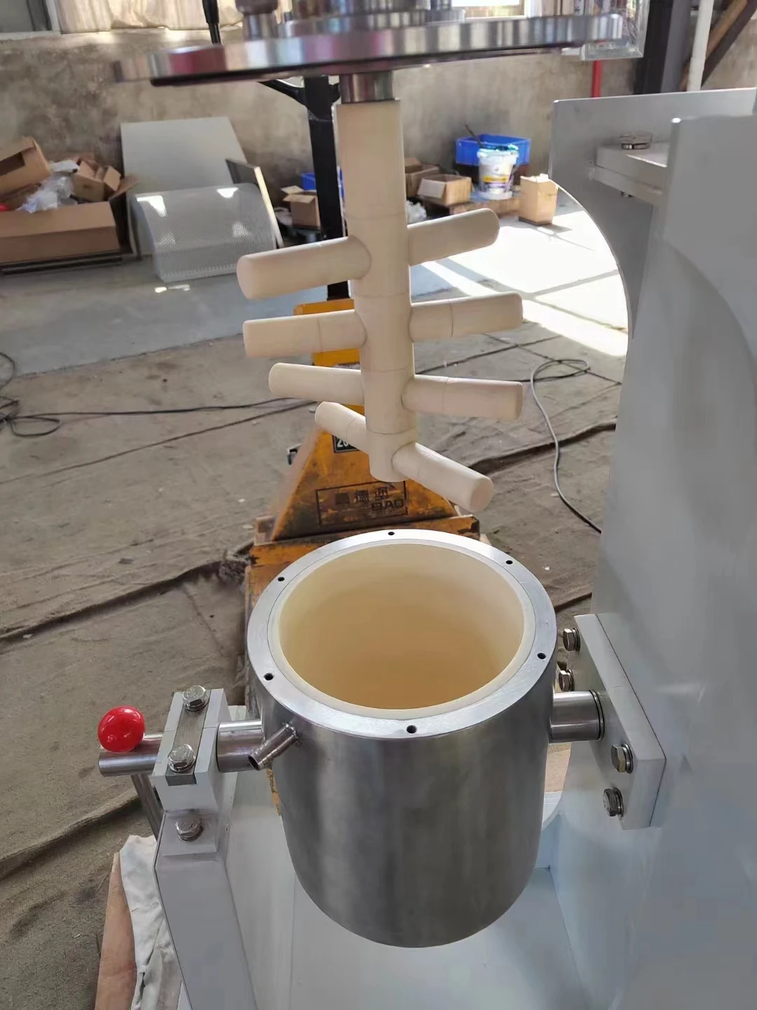 Laboratory Stirred Vertical Ball Miller for Liquid Slurry JM 1L-600L Mixing Cycle Stirring Mill