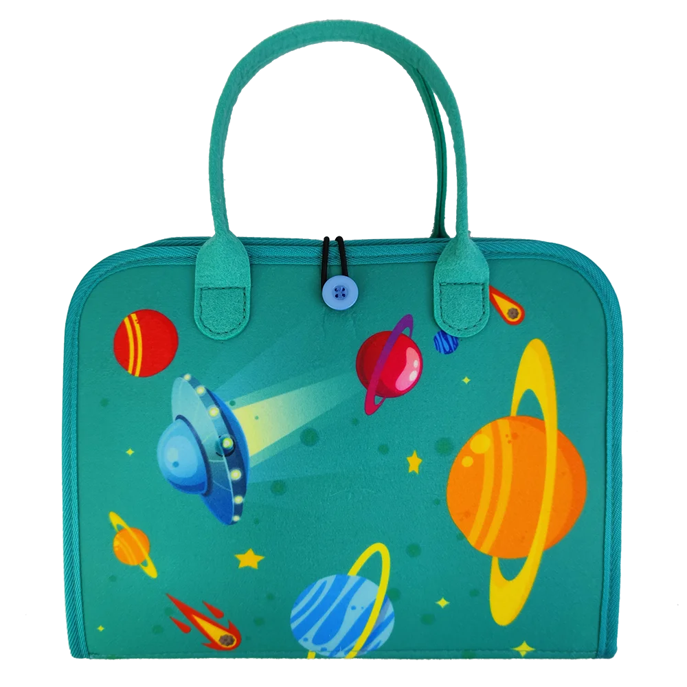 OEM Montessori Educational Toys Soft Felt Book Quiet Activity busy board for 1 2 3 4 5 6 Year Old