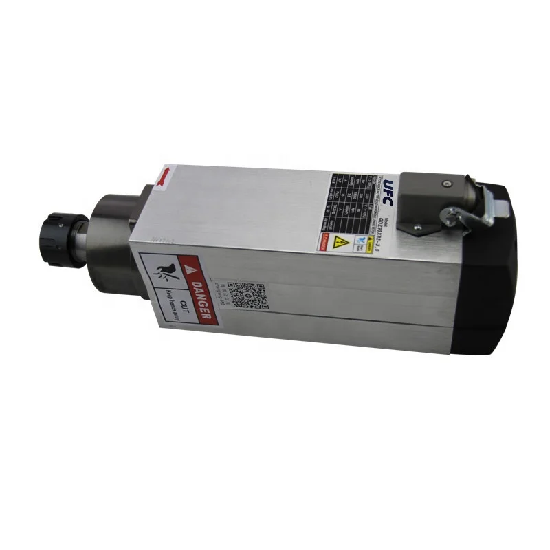 Milling Spindle Er25 Collect GDZ93x82-3.5 Air Cooled Spindle 3.5kw Spindle Cnc