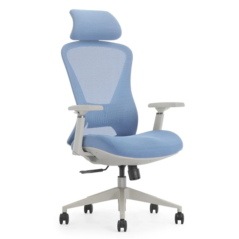 Height adjustable recliner chair gas lift office chair(new)s high back office with arms chairs armrest ergonomic mesh swivel fabric