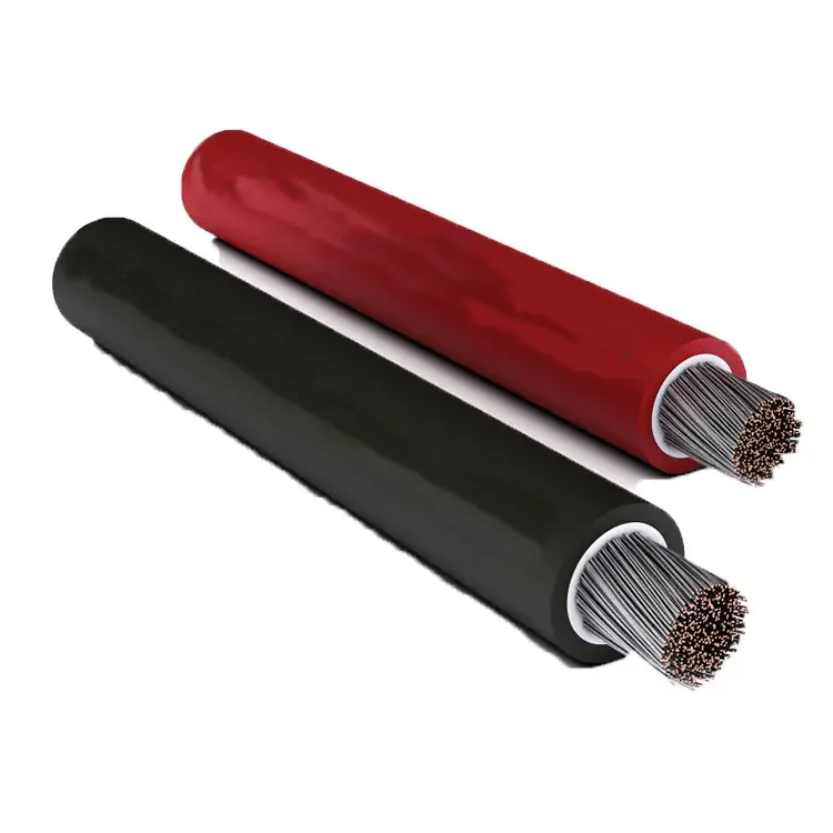 Photovoltaic Conductor PVC Insulated Copper Wire Cable Electric DC Power Cables with XLPE Insulation