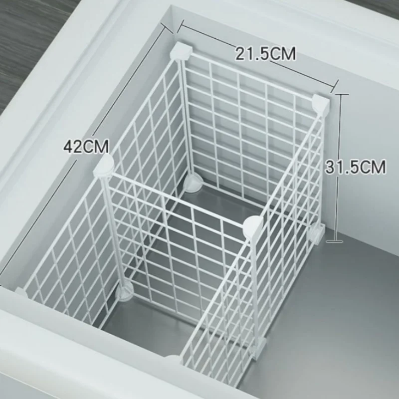 Customized size and style of ice cream frame freezer storage basket