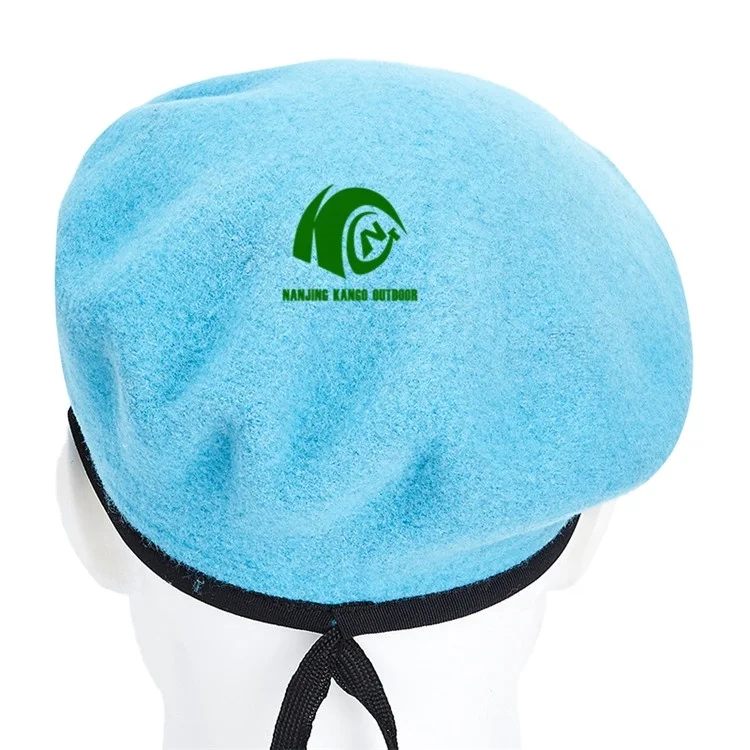 Custom Wholesale Tactical Soft Wool Beret Officer Uniform Dress Beret Hat