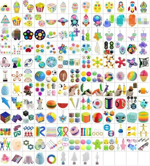 New Arrival colorful fidget pop tube toys plastic With Huge Discount