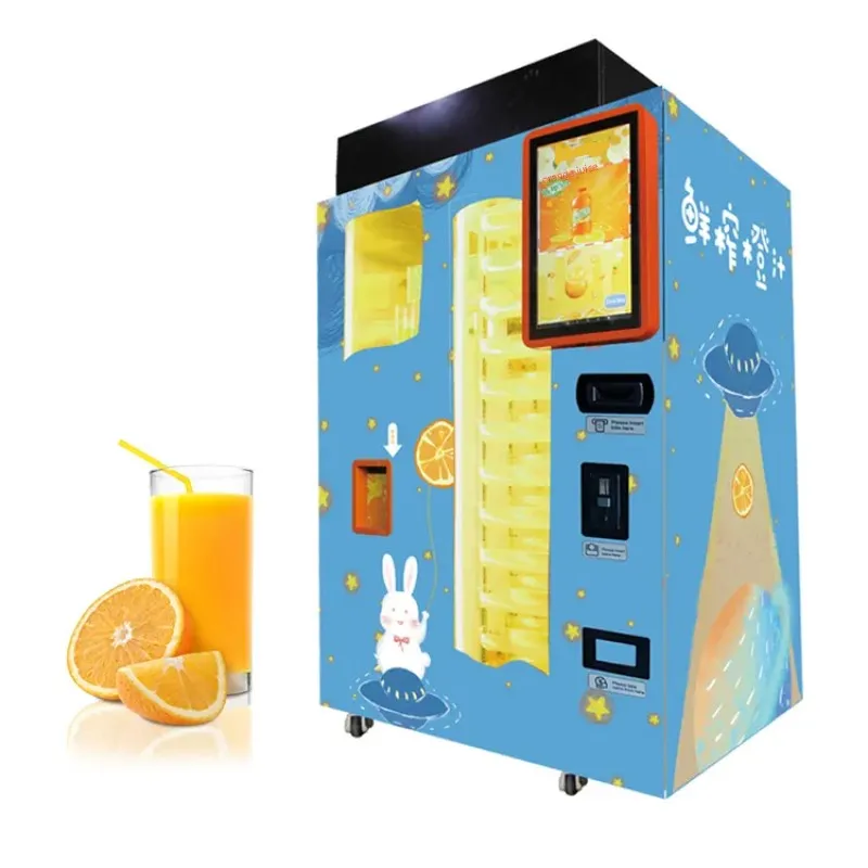 Fresh Squeezed Orange Juice Vending Machine with SDK Function