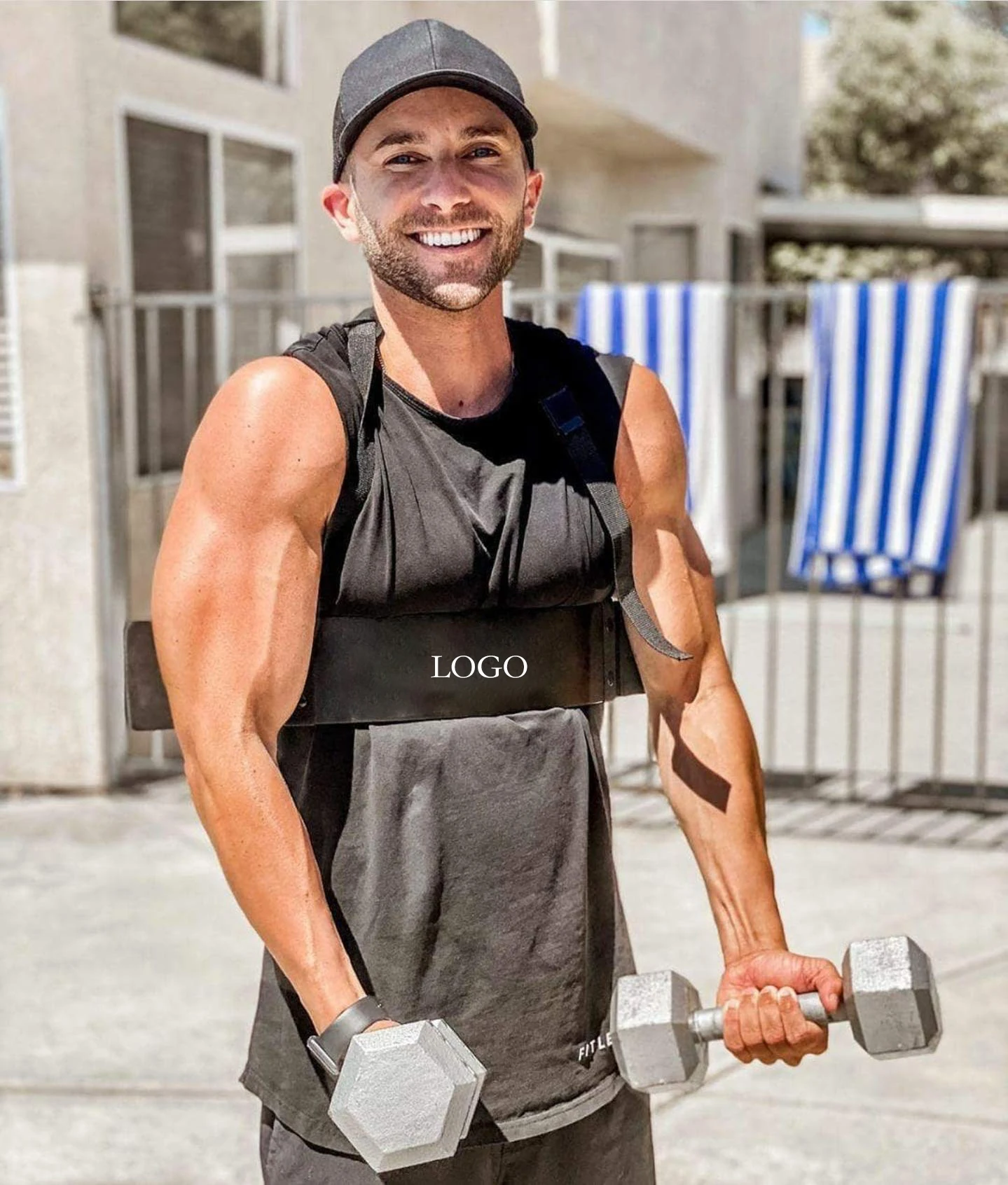 Hot Selling Gym Training Arm Blaster Custom Weight Lifting Best Bicep Arm Blaster