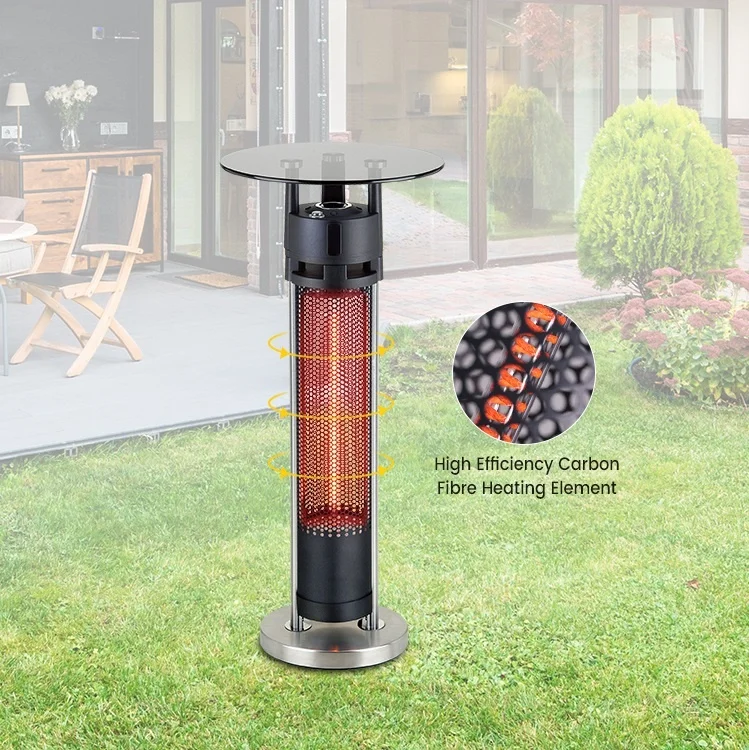 Scientec 1600W 220-240V Far Infrared Heating Carbon Table Electric Patio Heater