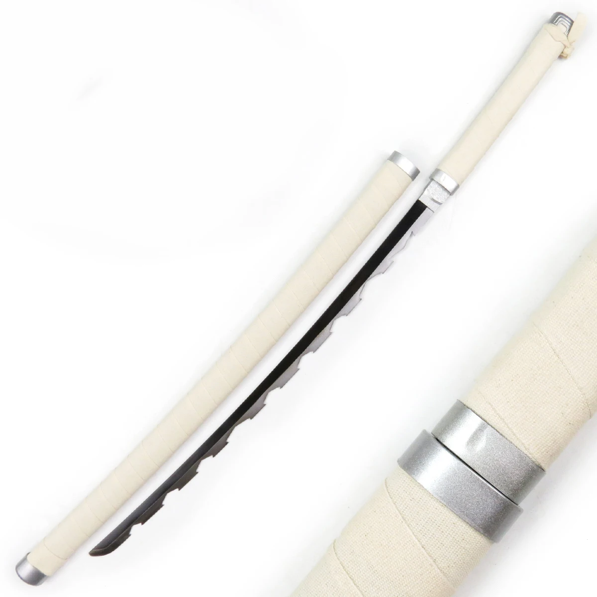 Demon Slayer cosplay Hashibira Inosuke steel metal sword