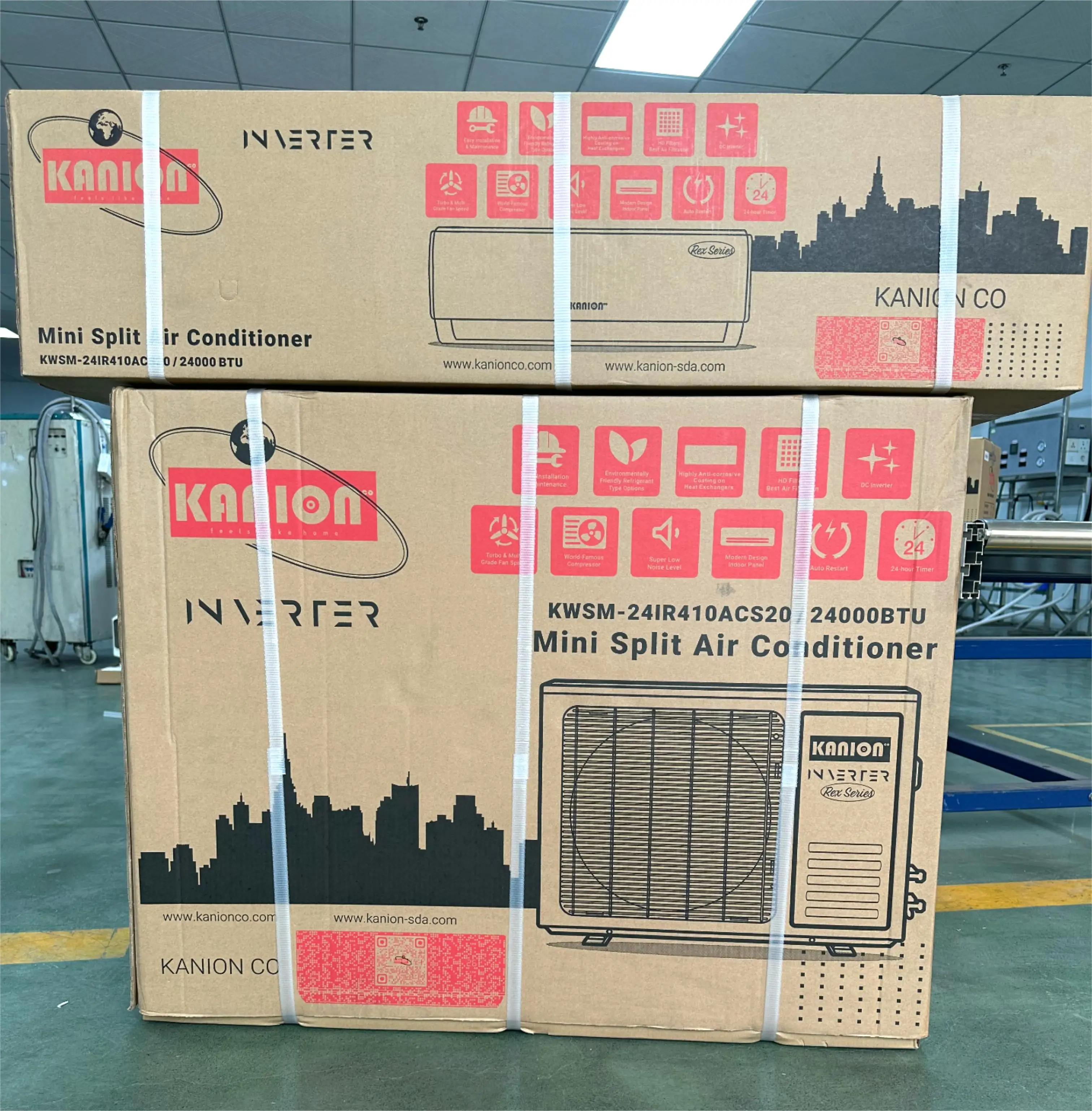 Black mirror mini split  cooling and heating split aer conditioner