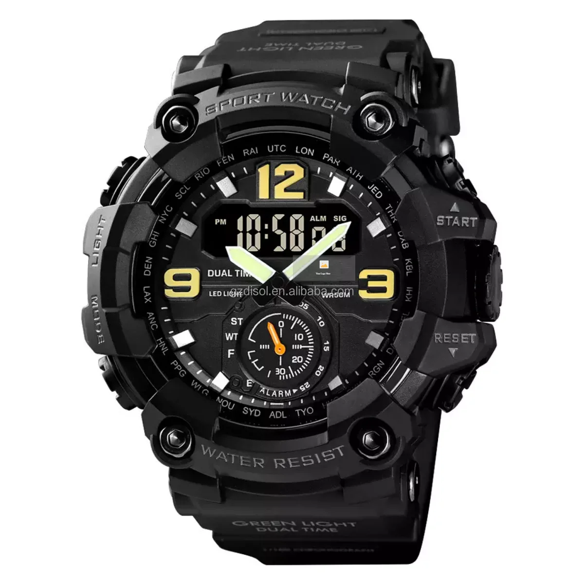 SKMEI 1637 Shock Watches Men Wrist Relojes Hombre Digital Sports Waterproof Watch Wholesale