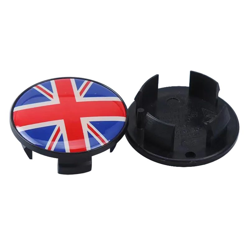 Customized logo stickers for automotive parts, ABS wheel covers, wheel rim covers, tire caps, 52mm BMW mini wheel center covers
