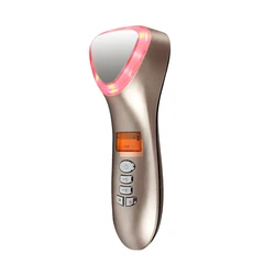 Hot and Cool Skin Care Facial Massager Portable Handheld Vibration Face Care Beauty Device Wrinkle Remover Beauty Machine