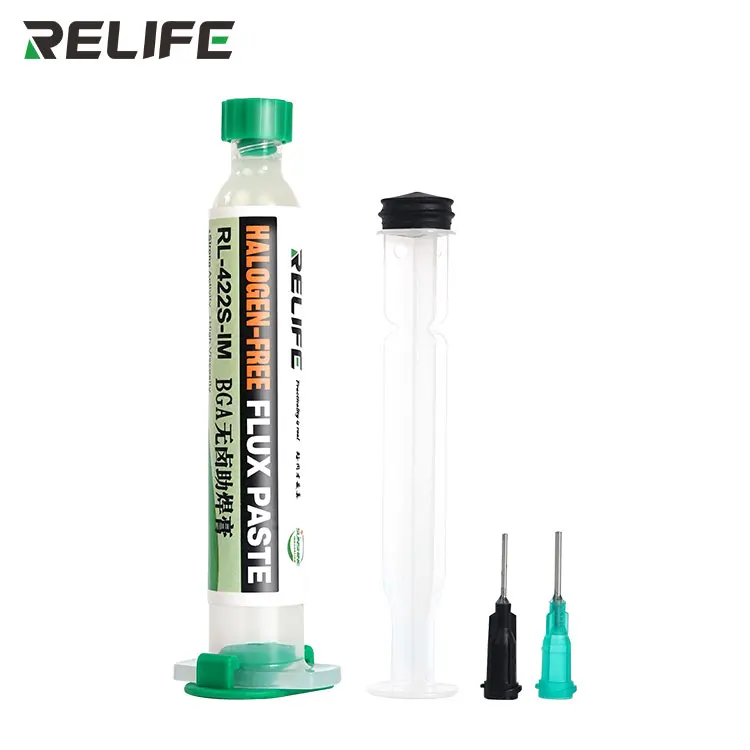 High Quality RELIFE RL-422S-IM Halogen Free Flux Paste LEAD-FREE  for Phone Repair Tools