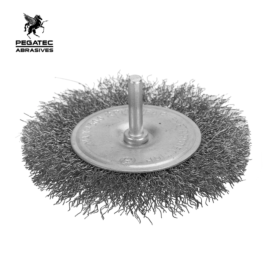 Steel Wire Wheels Brushes Drill Rotary Tools Metal Rust Removal Brass Brush