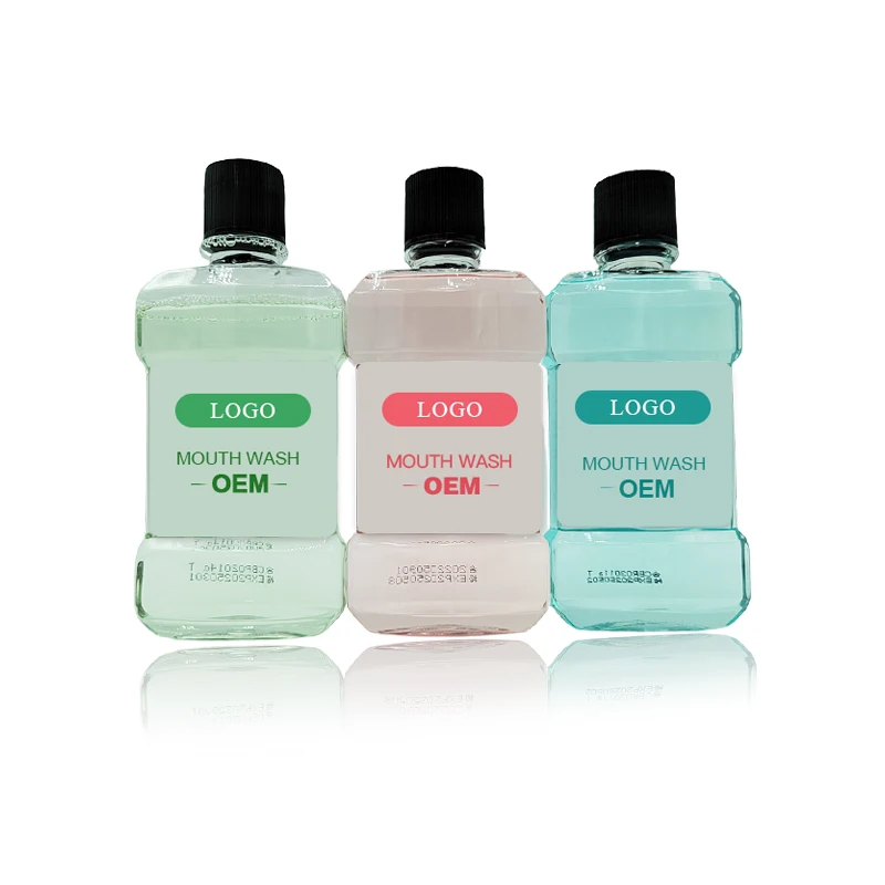 Private label for teeth whitening mouth wash and refresh breath portable mouth wash