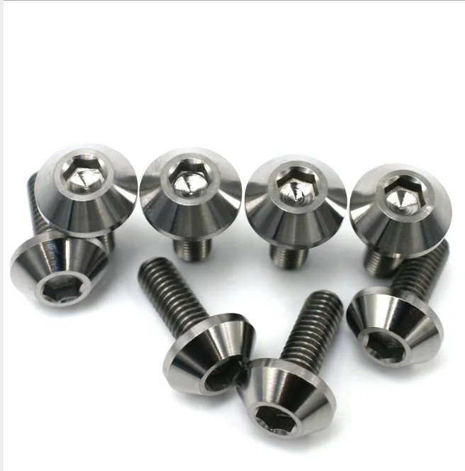 Wholesale High Quality Tc4 Racing Titanium Alloy Screw Bolts