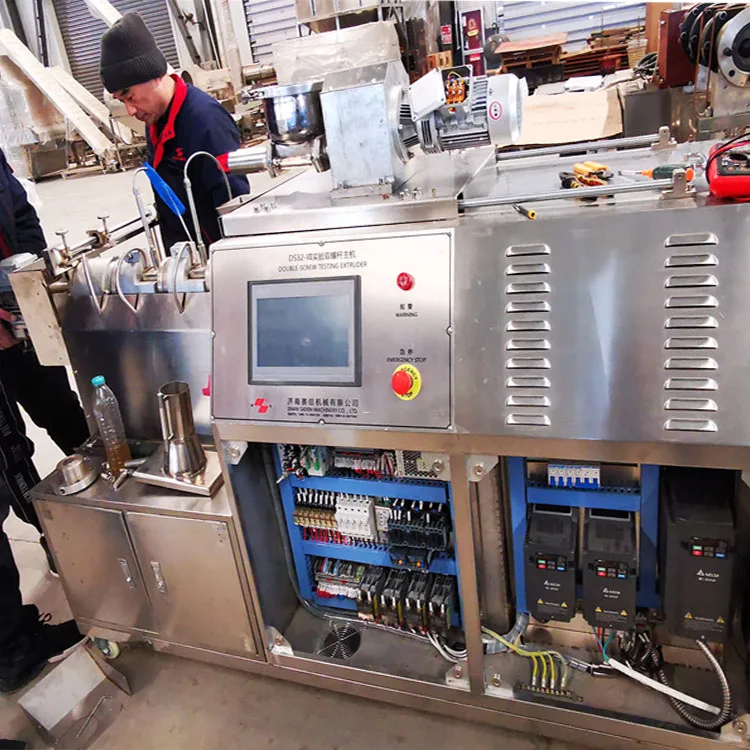 High capacity puffed snack food processing machinery 500kg/h corn puff snack extruder