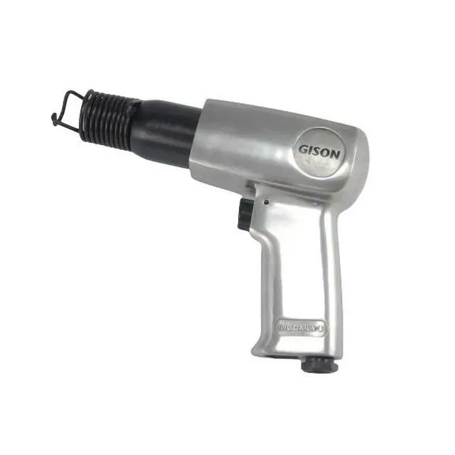 Industrial Handheld Round Shank 3500Bpm Air Pneumatic Hammer 67 mm Piston Stroke With 10.2 mm Chisel Shank