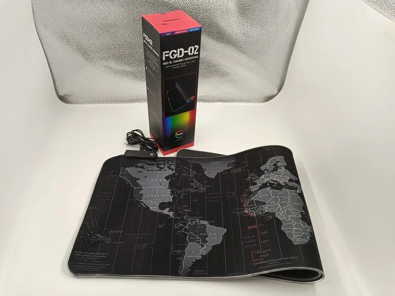 Hot Sale 300*800mm World Map Mouse Mat New Design Gamer Computer Large Led Mousepad XXL Custom Gaming RGB Mouse Pad