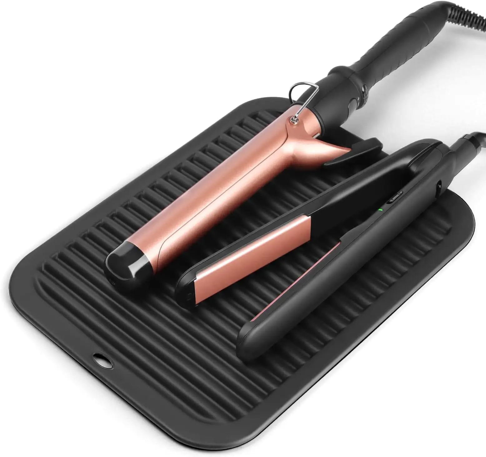 Wholesale Heat Resistant Curling Iron Silicone Mat Silicone Mat For Curling Iron
