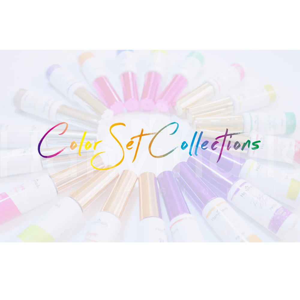 Hanyinails Hot selling nail box kit 24colors organic lasting 40days soak off 10ml   liner gel nail art