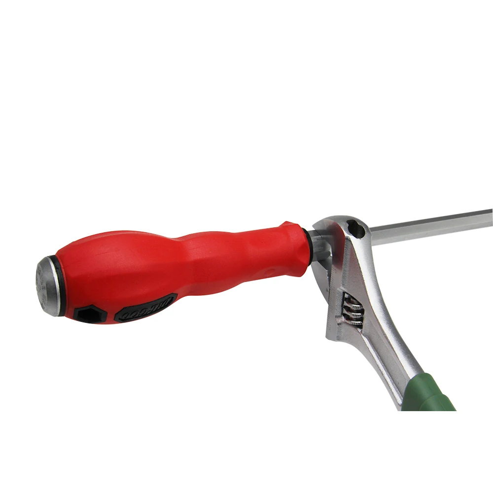 DILGOD Wholesale Go Through Slotted 6mm 8mm Screwdriver Oil Resistance Heavy Duty Magnetic Screwdriver