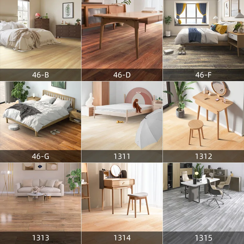 Mall 2mm School Hospital Anti-slip Commercial Elastic Wear-resistant Non-slip Carpet vinyl sheet pvc roll Plastic Flooring