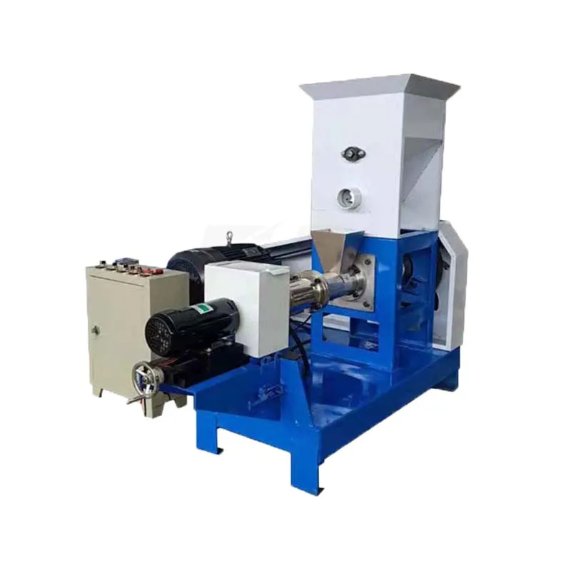 Electric Motor 30-40kg/h fish feed production line fish pellet extruder