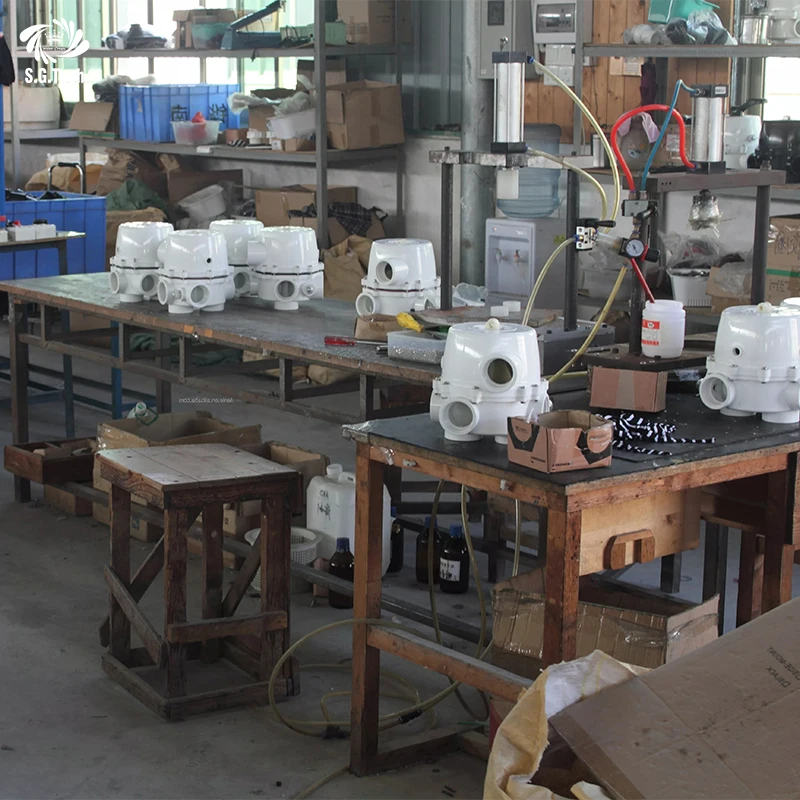 Brand New Swimming Pool 6 Way Sand Filter Valve ABS 1.5/2 Inch 6-Way Control Valve Top-mount Side-mount Pool Sand Filter Head