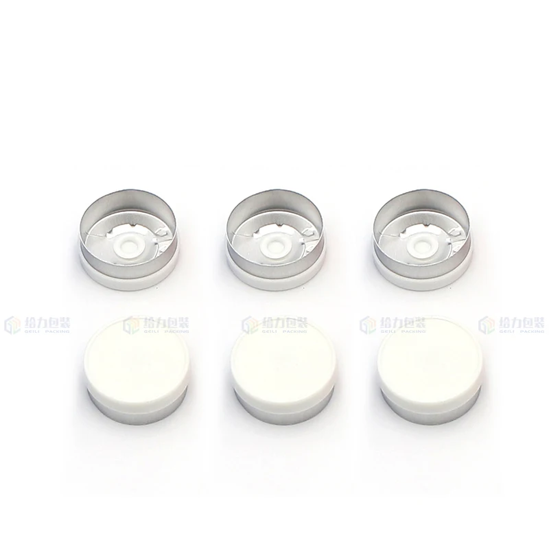 Customized Aluminum Plastic Combination  Smooth Surface 20mm 25mm Medical Bottle Seals