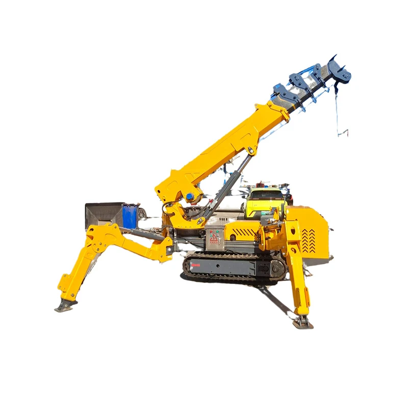 Fruit picking lift trailer mounted spider lift used cherry picker hydraulic crane telescopic boom lifter 12m