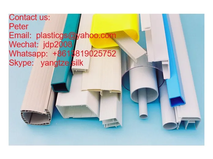 Custom Polypropylene UPVC PVC ABS PE Acrylic PC Plastic profiles extrusion Professional Plastic Manufacturers